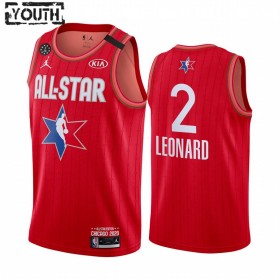 Dres NBA Los Angeles Clippers Kawhi Leonard 2 2020 All-Star Jordan Brand Crvena Swingman - Dječji